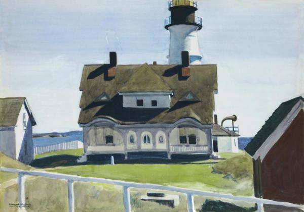 Captain Strout's House, Portland Head by Edward Hopper Oil Painting Reproductions
