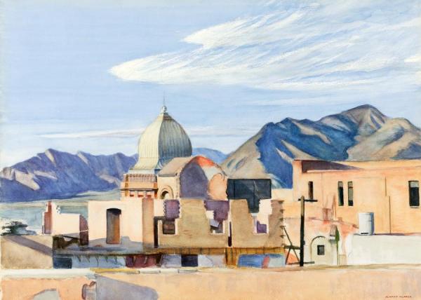 Edward Hopper Construction In Mexico