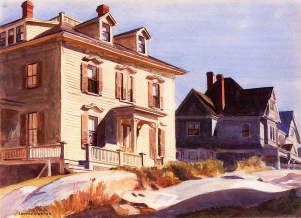 Gloucester Houses by Edward Hopper