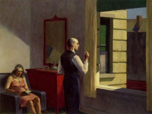 Hotel By A Railroad by Edward Hopper