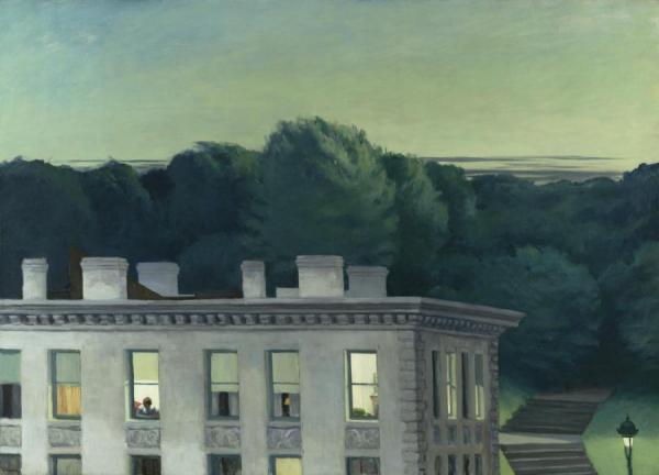 House At Dusk,1935 by Edward Hopper
