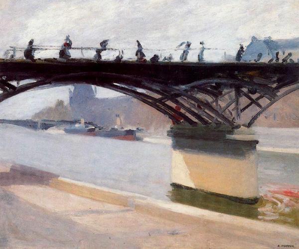 Le Pont Des Arts by Edward Hopper