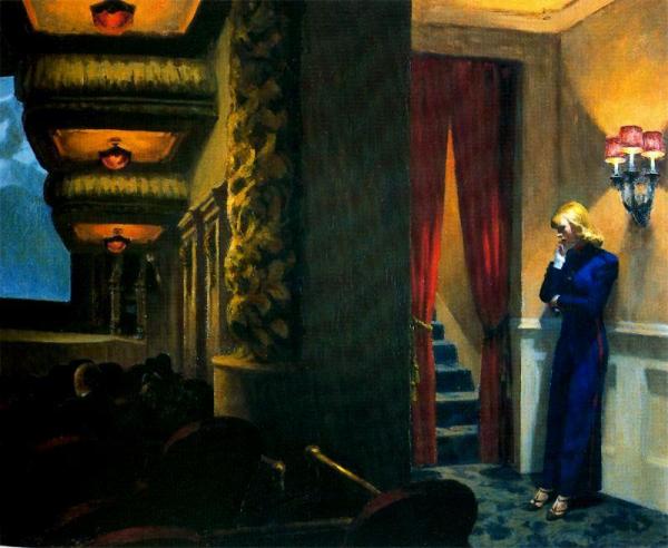 New York Movie by Edward Hopper