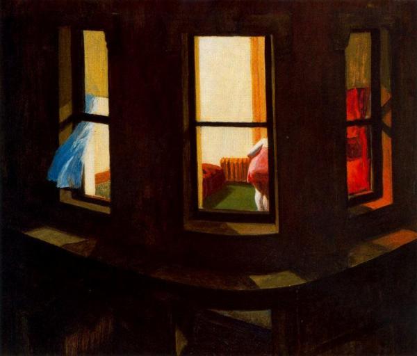 Night Windows by Edward Hopper