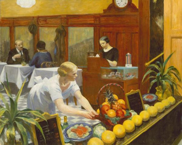 Tables For Ladies,1930 by Edward Hopper