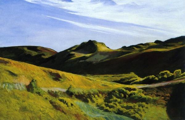 The Camel's Hump by Edward Hopper