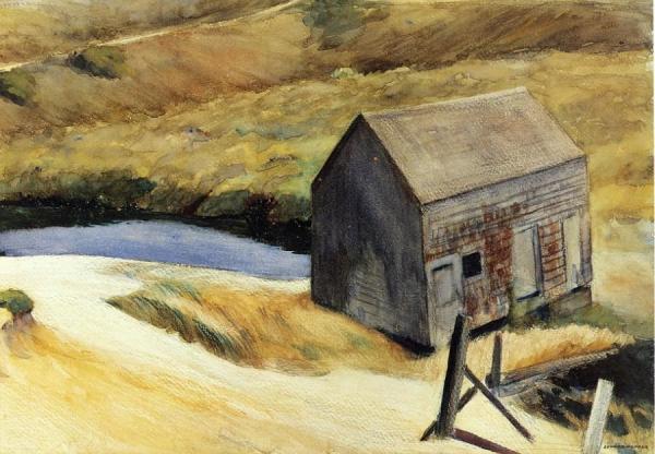 The Lewis Barn by Edward Hopper Oil Painting Reproductions