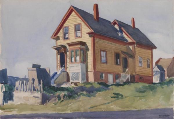 House In Italian Quarter, 1923 by Edward Hopper Oil Painting Reproductions