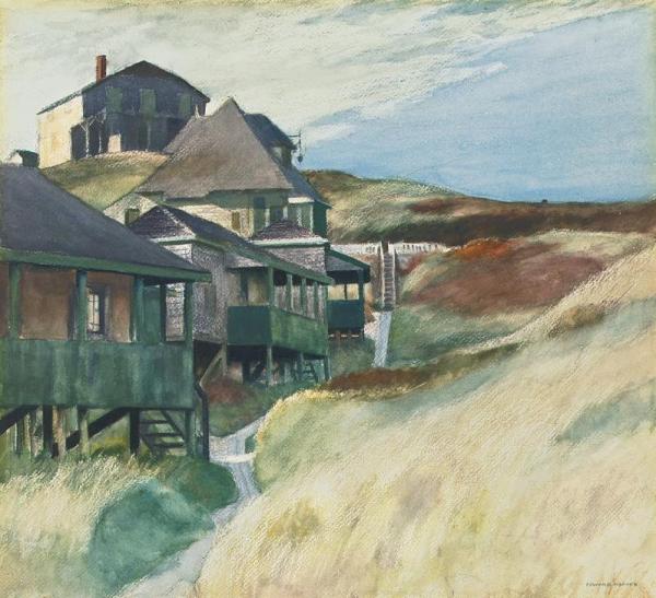 Shacks At Pamet Head by Edward Hopper