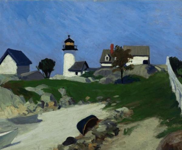 Squam Light by Edward Hopper