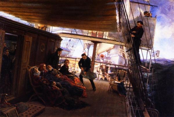 In The Roaring Forties by Edward Lamson Henry