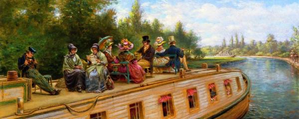 Edward Lamson Henry Nearing The Bend