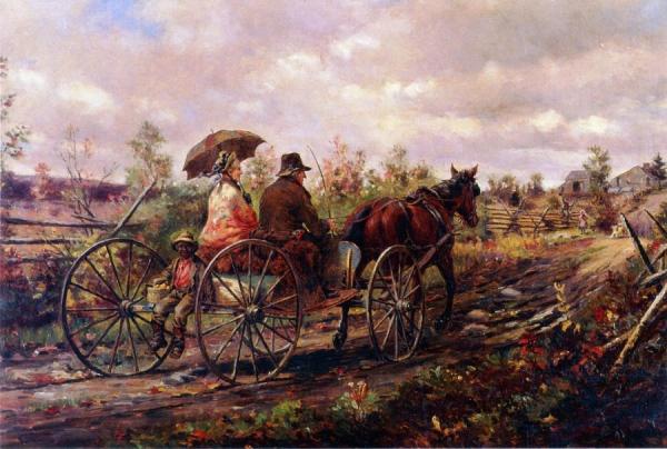 Sight Of Home by Edward Lamson Henry
