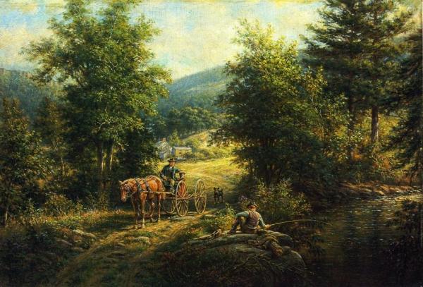 What Luck by Edward Lamson Henry