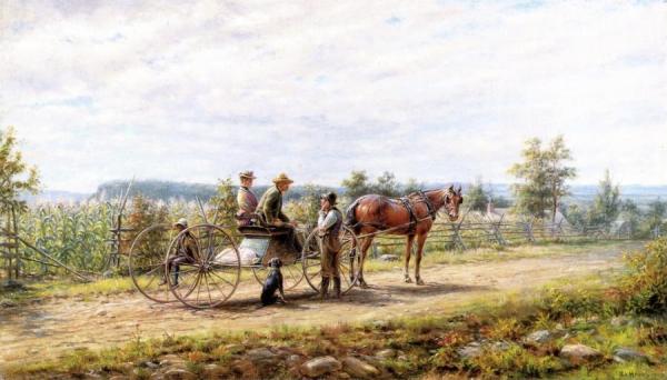 What's That You Say by Edward Lamson Henry