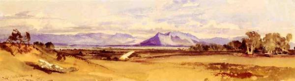 Civita Castellana by Edward Lear