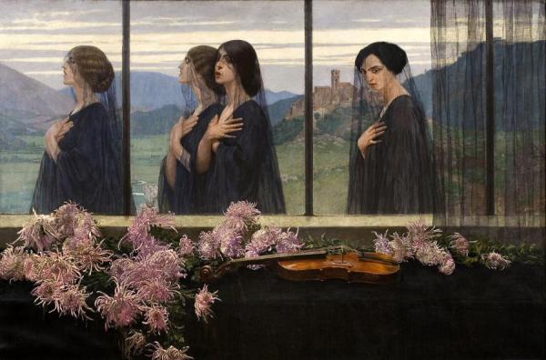 Four Strings Of The Violin by Edward Okun