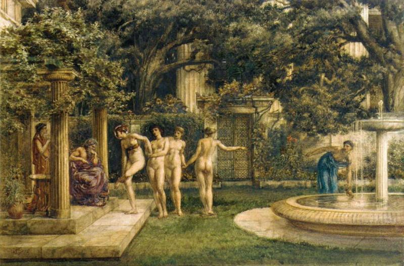 A Visit To Aesculapius, 1875 by Edward Poynter