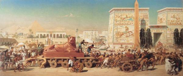 Edward Poynter Israel In Egypt