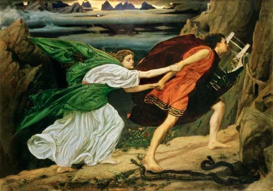 Orpheus And Eurydice by Edward Poynter Oil Painting Reproductions