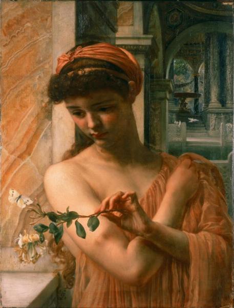 Psyche In The Temple Of Love by Edward Poynter