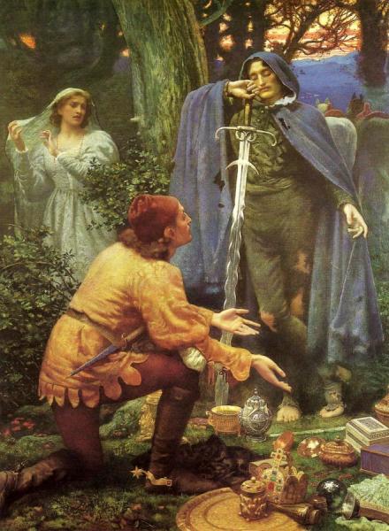 Edward Robert Hughes Bertuccios Bride(1895)