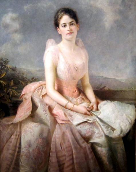 Edward Robert Hughes Portrait Of Juliette Gordon Low