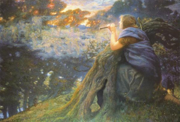 Edward Robert Hughes Twilight Fantasies,1911
