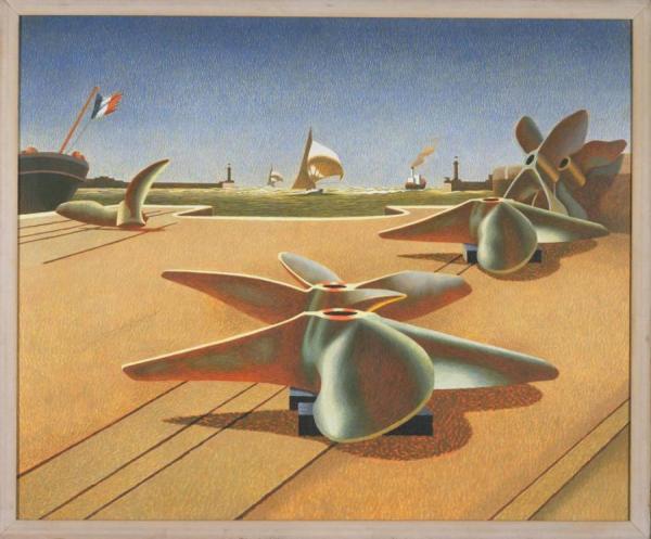 Bronze Ballet by Edward Wadsworth