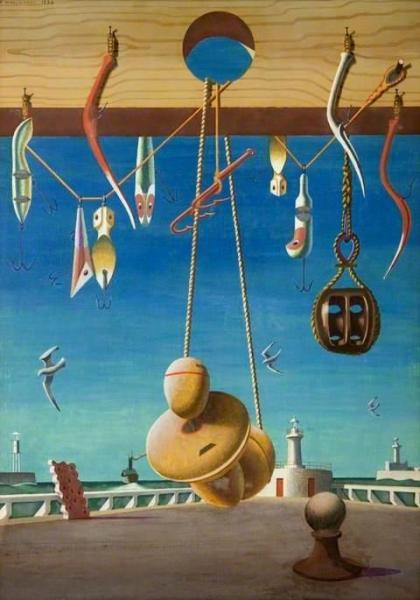 Departure by Edward Wadsworth Oil Painting Reproductions