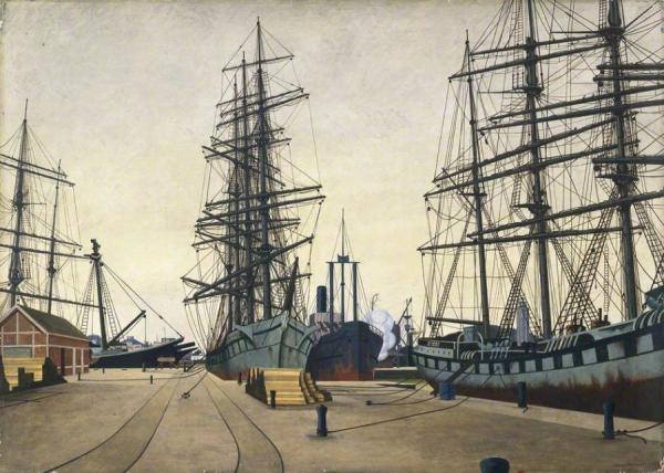 Dunkerque by Edward Wadsworth