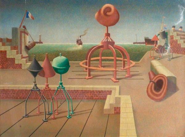 Satellitium by Edward Wadsworth