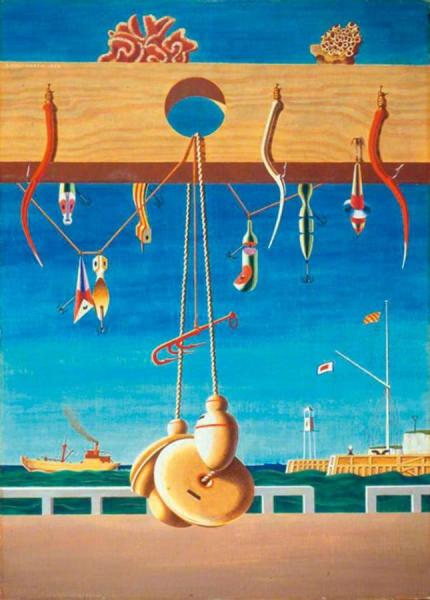 The First Of The Ebb, The Sailor And The Sea by Edward Wadsworth