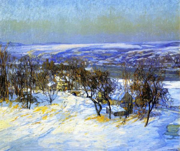 Center Bridge Farm by Edward Willis Redfield