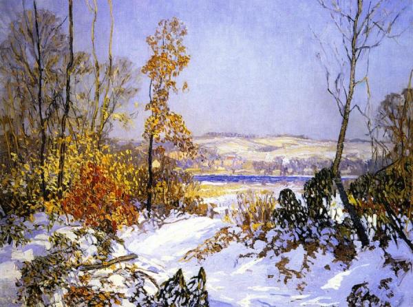 Drifted Road by Edward Willis Redfield