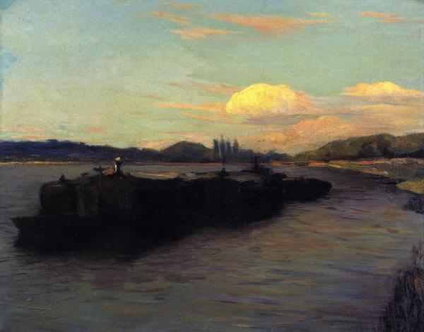 Evening On The Seine by Edward Willis Redfield