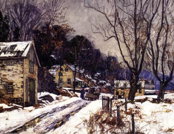 Fleecydale Road by Edward Willis Redfield