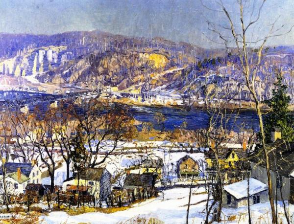 Late Afternoon by Edward Willis Redfield