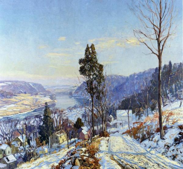 Road To The River by Edward Willis Redfield