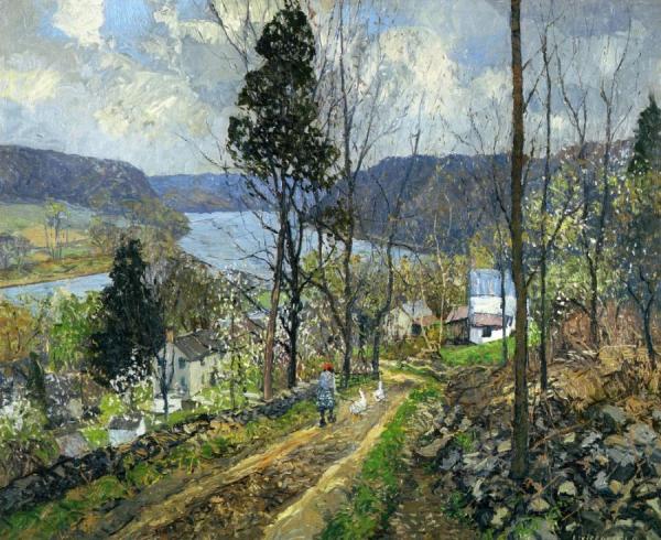 Road To The River by Edward Willis Redfield