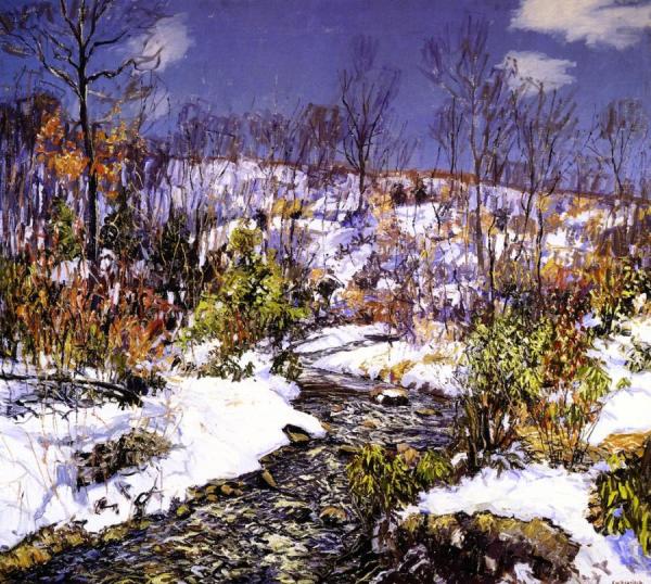 The Trout Brook by Edward Willis Redfield