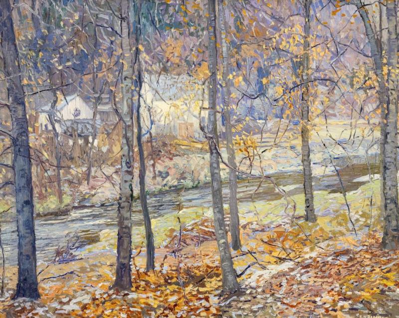 Frosty Morning by Edward Willis Redfield