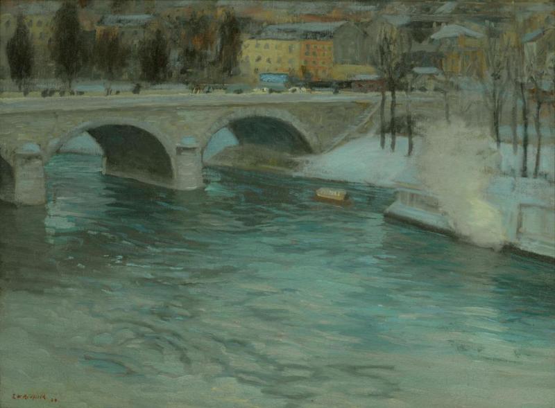 The Bridge Of Charenton by Edward Willis Redfield