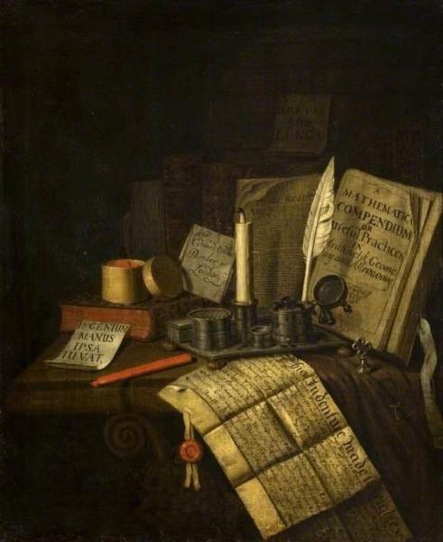 Still Life by Edwart Collier Oil Painting Reproductions