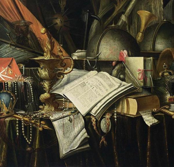 Vanitas Still-life by Edwart Collier Oil Painting Reproductions