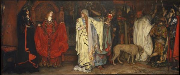 King Lear. Cordelia's Farewell by Edwin Austin Abbey