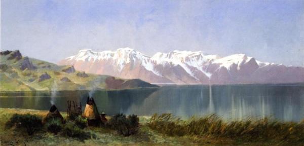 Indian Encampment by Edwin Deakin