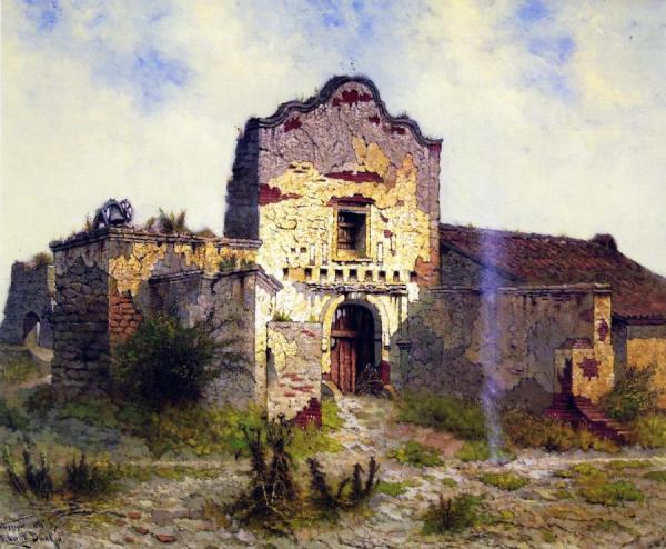 Mission San Diego De Alcalá by Edwin Deakin
