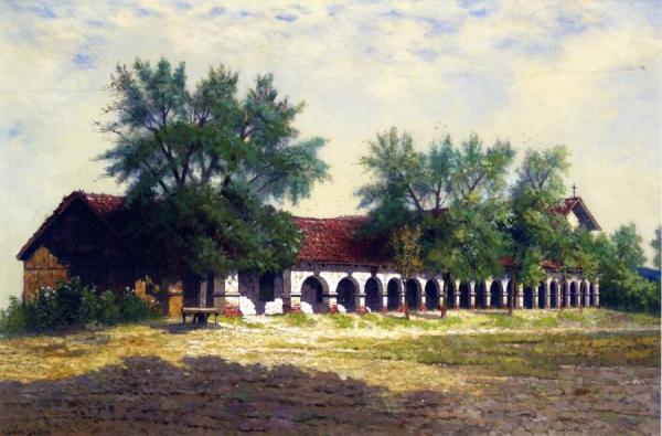 Mission San Juan Bautista by Edwin Deakin