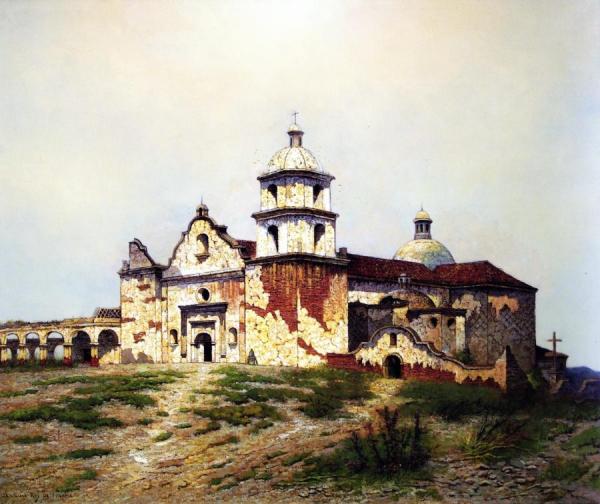 Missionsan Luis Rey De Francia by Edwin Deakin